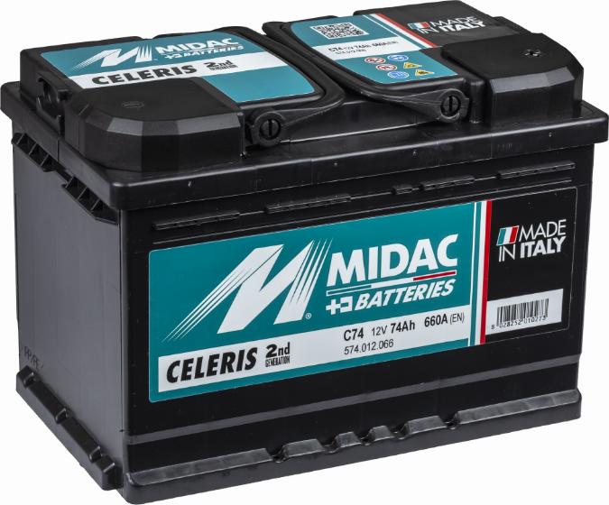 MIDAC C74 - Starter Battery car-mod.net
