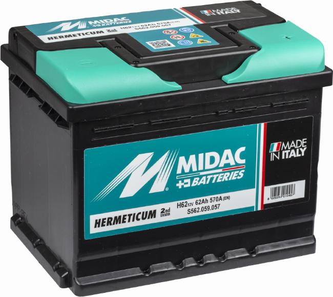 MIDAC H62 - Starter Battery car-mod.net