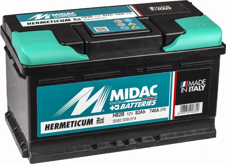 MIDAC H82B - Starter Battery car-mod.net