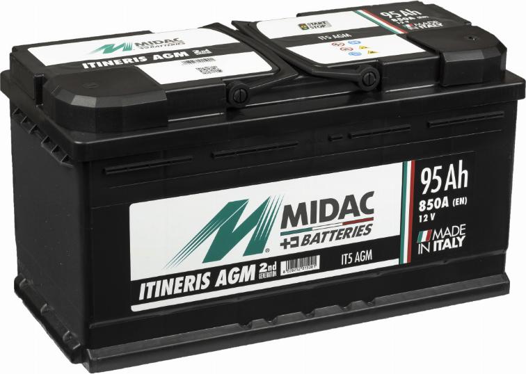 MIDAC IT5 AGM - Starter Battery car-mod.net