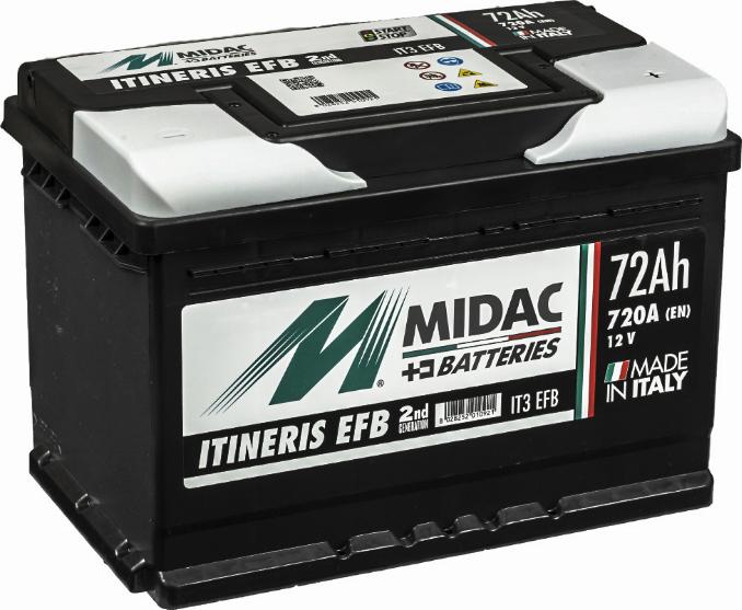 MIDAC IT3 EFB - Starter Battery car-mod.net
