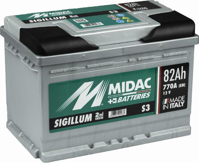 MIDAC S3 - Starter Battery car-mod.net