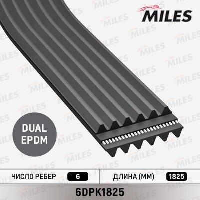 Miles 6DPK1825 - V-Ribbed Belt car-mod.net