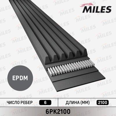 Miles 6PK2100 - V-Ribbed Belt car-mod.net