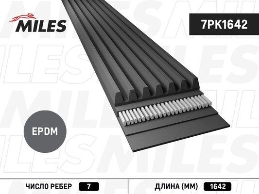 Miles 7PK1642 - V-Ribbed Belt car-mod.net