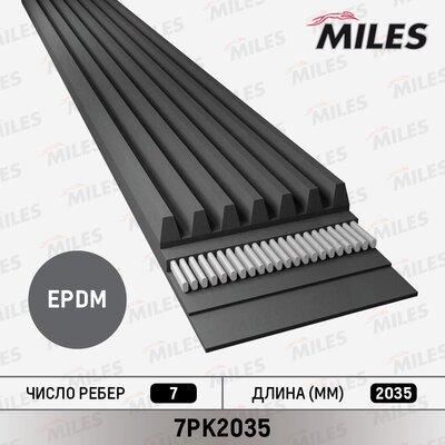 Miles 7PK2035 - V-Ribbed Belt car-mod.net