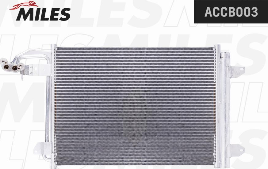 Miles ACCB003 - Condenser, air conditioning car-mod.net