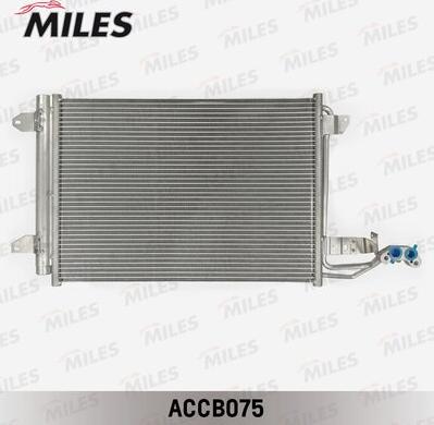 Miles ACCB075 - Condenser, air conditioning car-mod.net