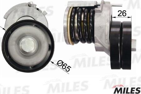 Miles AG00314 - Belt Tensioner, v-ribbed belt car-mod.net