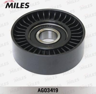 Miles AG03419 - Pulley, v-ribbed belt car-mod.net