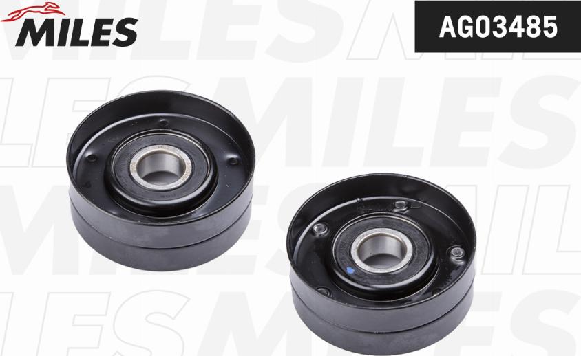 Miles AG03485 - Pulley, v-ribbed belt car-mod.net