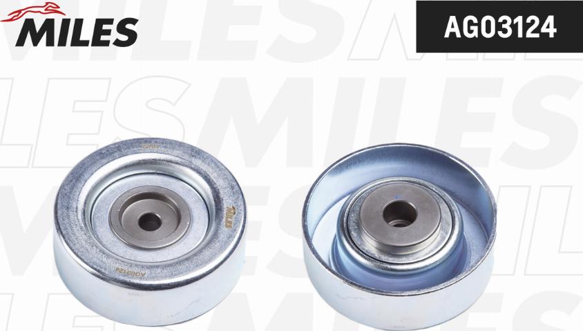 Miles AG03124 - Pulley, v-ribbed belt car-mod.net