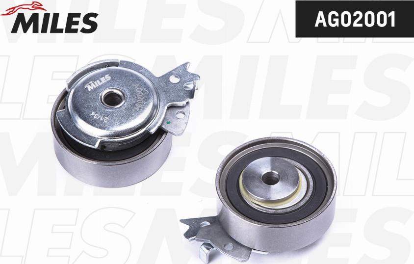 Miles AG02001 - Tensioner Pulley, timing belt car-mod.net