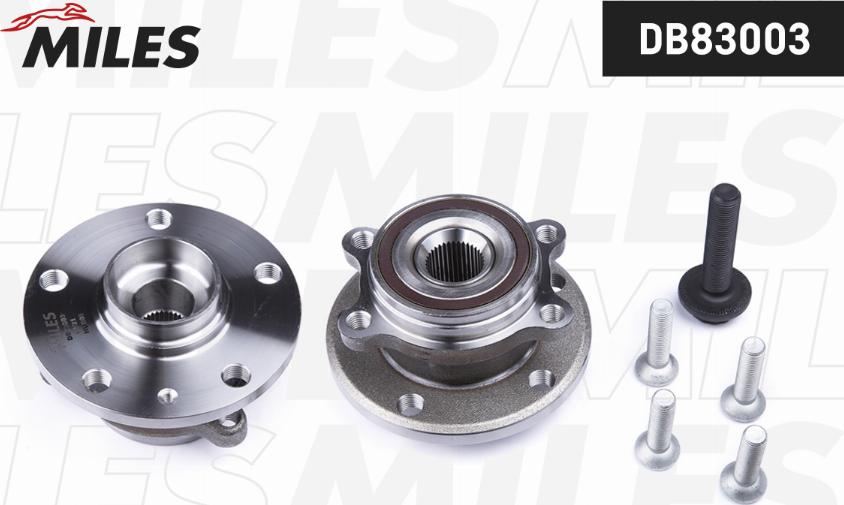 Miles DB83003 - Bearing Kit, wheel hub car-mod.net