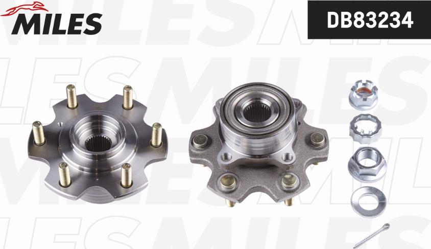 Miles DB83234 - Bearing Kit, wheel hub car-mod.net