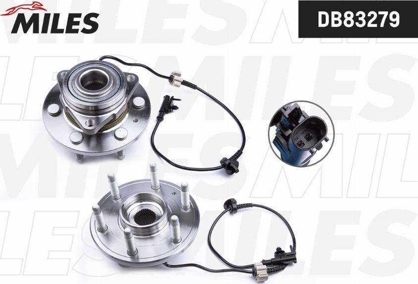 Miles DB83279 - Bearing Kit, wheel hub car-mod.net