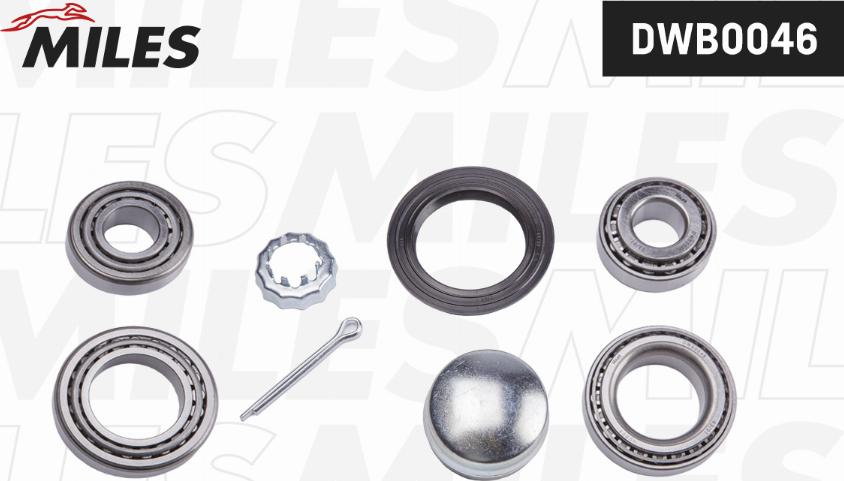 Miles DWB0046 - Bearing Kit, wheel hub car-mod.net