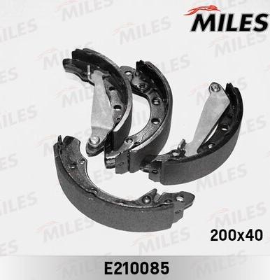 Miles E210085 - Drum Brake Shoe Set car-mod.net