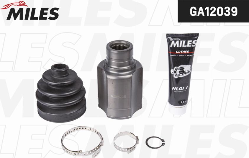 Miles GA12039 - CV Joint Kit, drive shaft car-mod.net