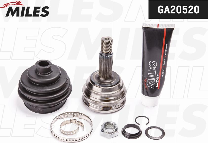 Miles GA20520 - CV Joint Kit, drive shaft car-mod.net