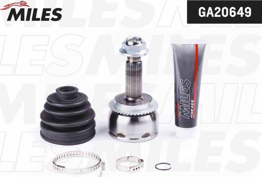 Miles GA20649 - CV Joint Kit, drive shaft car-mod.net