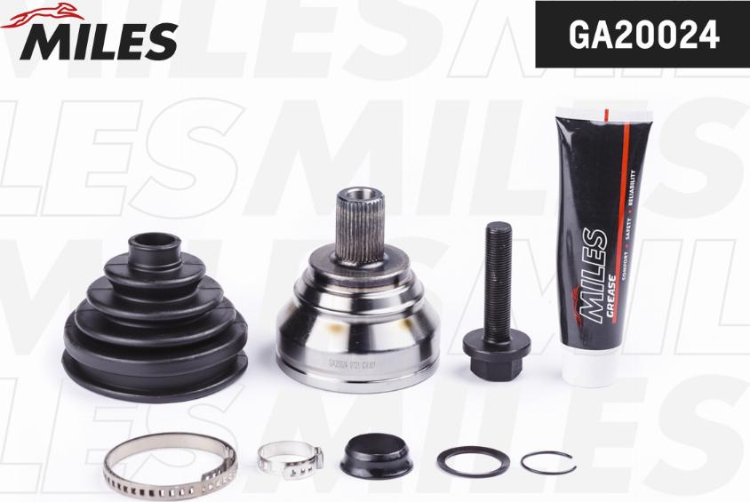 Miles GA20024 - CV Joint Kit, drive shaft car-mod.net