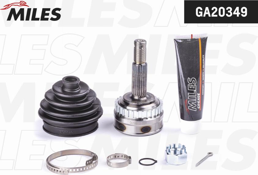 Miles GA20349 - CV Joint Kit, drive shaft car-mod.net