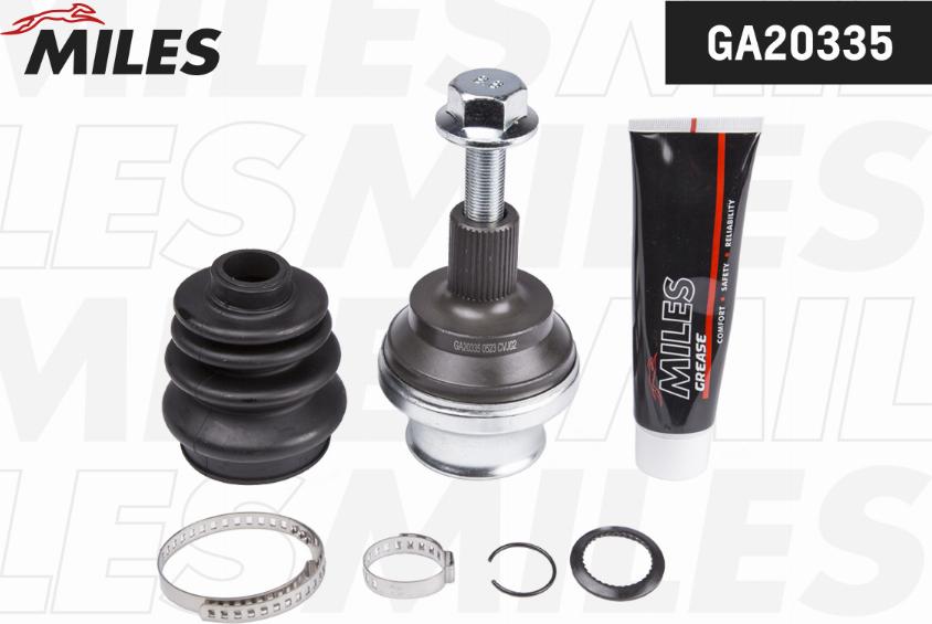 Miles GA20335 - CV Joint Kit, drive shaft car-mod.net