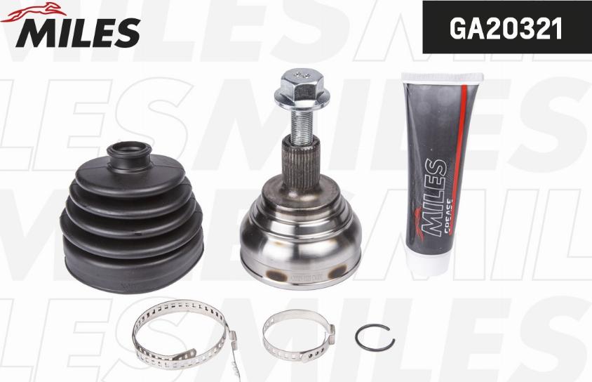 Miles GA20321 - CV Joint Kit, drive shaft car-mod.net