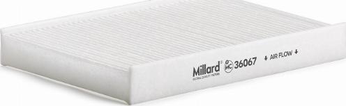 Millard FILTERS MC-36067 - Filter, interior air car-mod.net