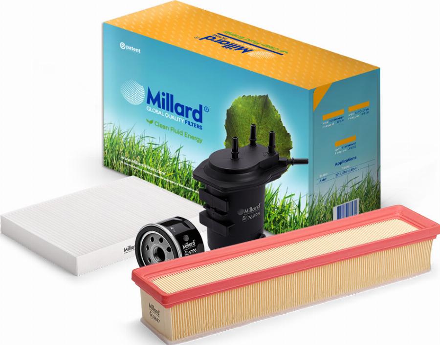 Millard FILTERS MZ-8876 - Filter Set car-mod.net