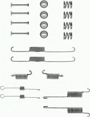 Mintex MBA615 - Accessory Kit, brake shoes car-mod.net