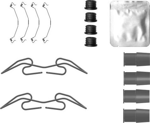 Mintex MBA0134 - Accessory Kit, brake caliper car-mod.net