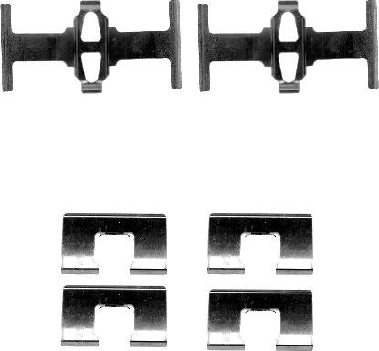 Mintex MBA1203 - Accessory Kit for disc brake Pads car-mod.net