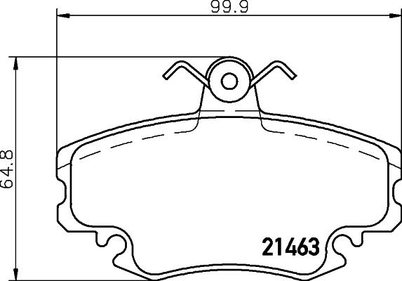 Mintex MDK0175 - Brake Set, disc brakes car-mod.net