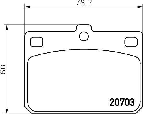 Mintex MDB1069 - Brake Pad Set, disc brake car-mod.net