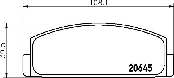 Mintex MDB1148 - Brake Pad Set, disc brake car-mod.net