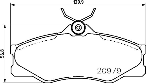 Mintex MDB1362 - Brake Pad Set, disc brake car-mod.net