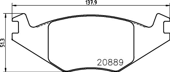 Mintex MDB1273 - Brake Pad Set, disc brake car-mod.net