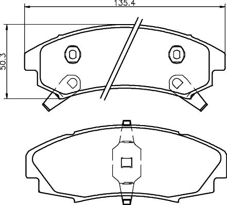 Mintex MDB1776 - Brake Pad Set, disc brake car-mod.net