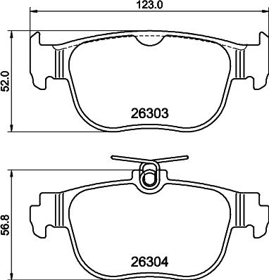 Mintex MDB3470 - Brake Pad Set, disc brake car-mod.net