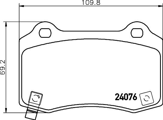 Mintex MDB2997 - Brake Pad Set, disc brake car-mod.net