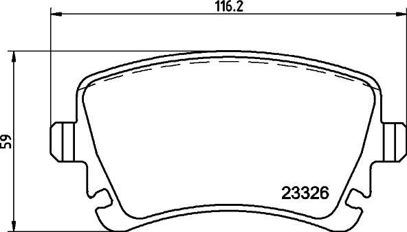 Mintex MVK0065 - Brake Set, disc brakes car-mod.net