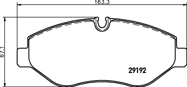 Mintex MVK0031 - Brake Set, disc brakes car-mod.net