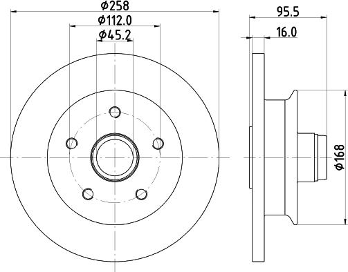 Alanko 10303186 - Brake Disc car-mod.net