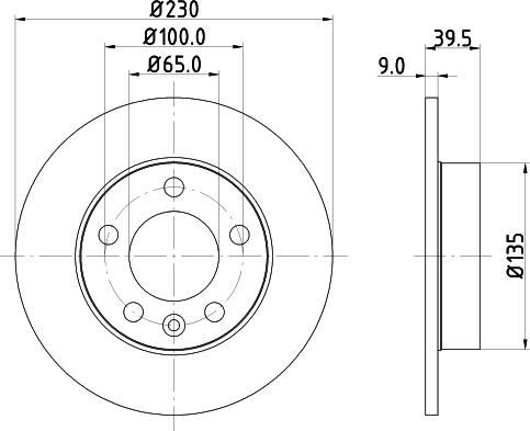Mintex MDC980C - Brake Disc car-mod.net