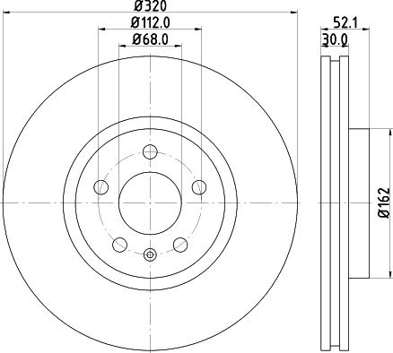 Mintex MDC2263 - Brake Disc car-mod.net