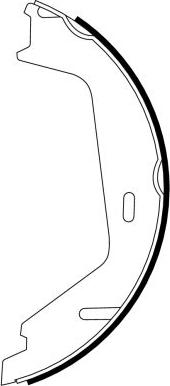 Mintex MFR477 - Brake Shoe Set, parking brake car-mod.net