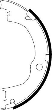 Mintex MFR620 - Brake Shoe Set, parking brake car-mod.net