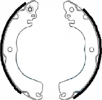 Mintex MFR748 - Drum Brake Shoe Set car-mod.net